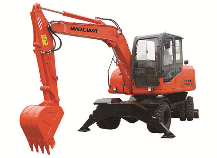 沃爾華集團(tuán)DLS890-9A系列新型輪式挖掘機(jī)