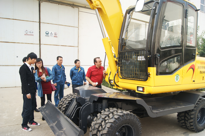 墨西哥客戶訪問沃爾華集團