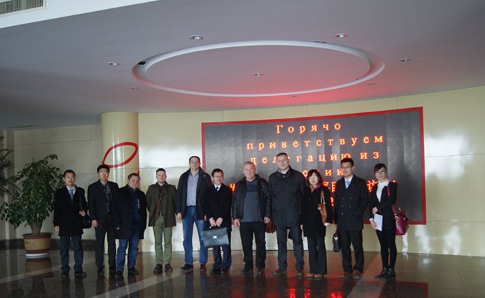 俄羅斯客戶訪問沃爾華集團