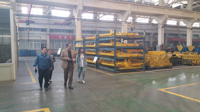 沙特阿拉伯客戶訪問沃爾華集團