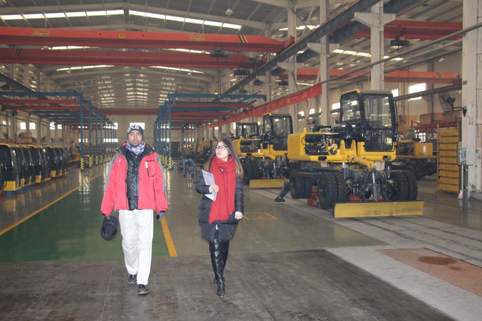 孟加拉客戶訪問沃爾華集團