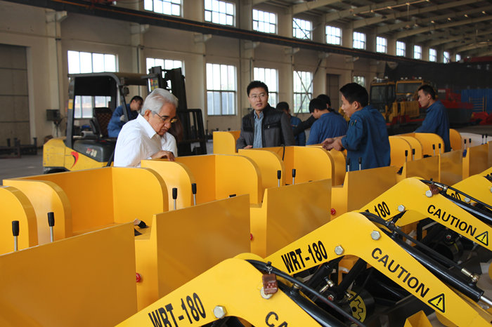 墨西哥客戶訪問沃爾華集團