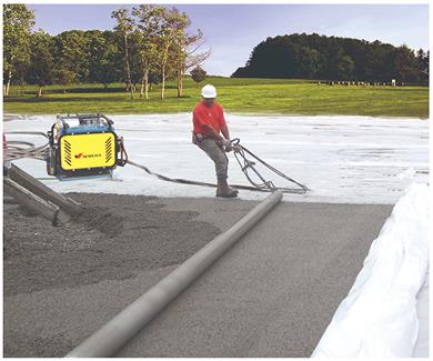 透水混凝土攤鋪整平機(jī)