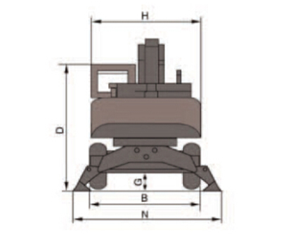 DLS210-9A輪式液壓挖掘機產品外形尺寸2