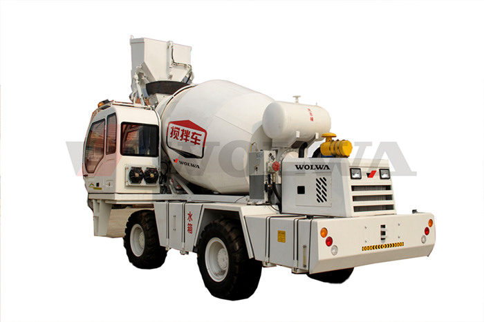 混凝土自動上料車，流動式混凝土攪拌車