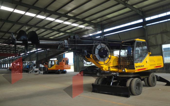 GNLW360輪式旋挖鉆機