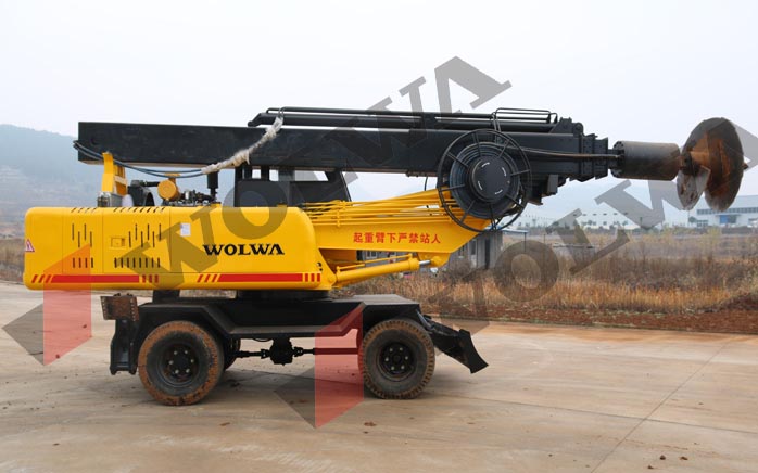 GNLW360輪式旋挖鉆機